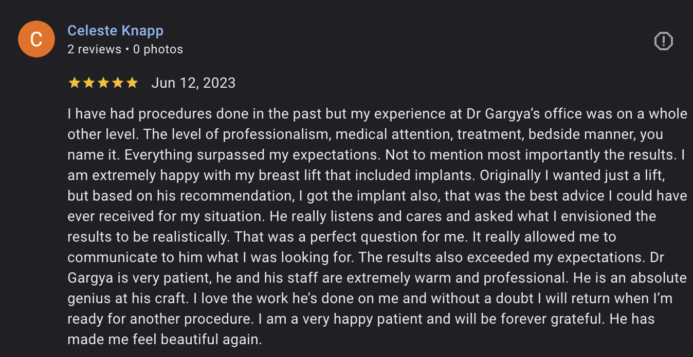 Celeste Ballerina Breast