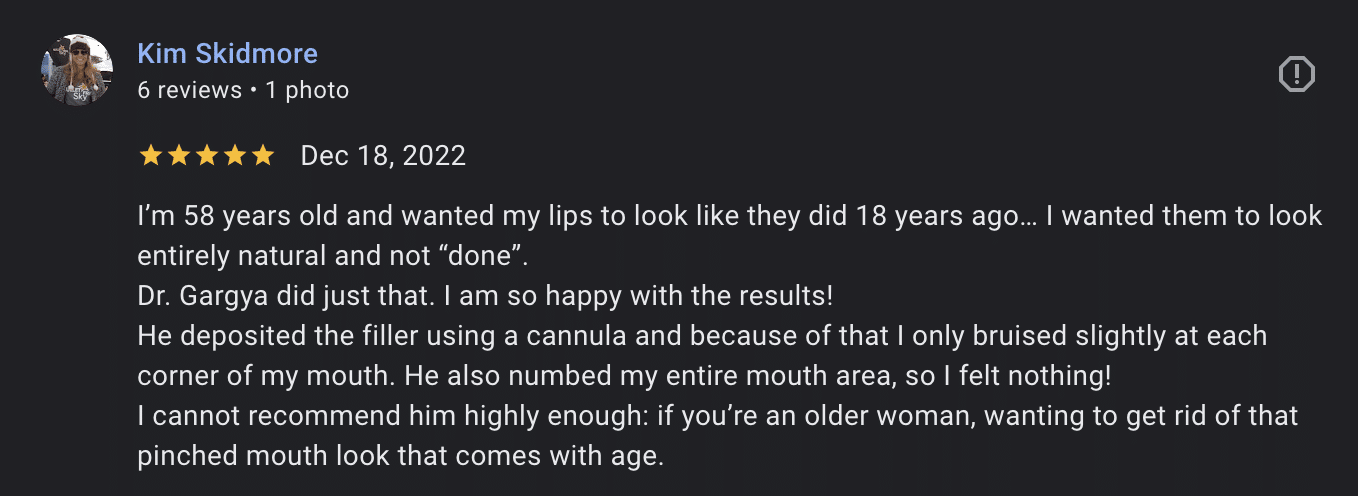 Kim Skidmore Lip Lift