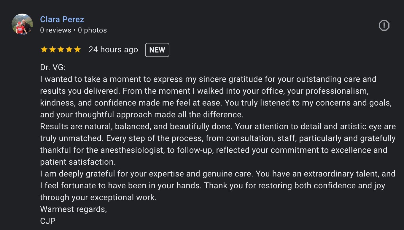 Ballerina Breast Review transformation Tampa