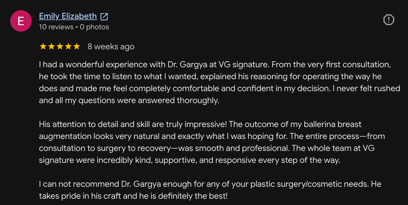 emily-vg-ballerina-breast-augmentation-review-dr-vipul-gargya-tampa